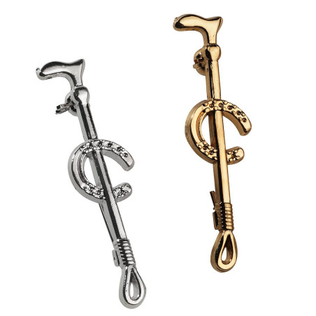 Stropdas speld Equithème hoefijzer