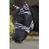 Masque anti-mouches Zebra Shetty HKM - Noir / blanc