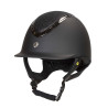Casque EQ3 Pardus Smooth Top avec molette Back on Track - Noir pailleté