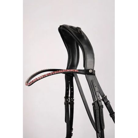 Frontaal Monteren Fair kristal roze gebogen