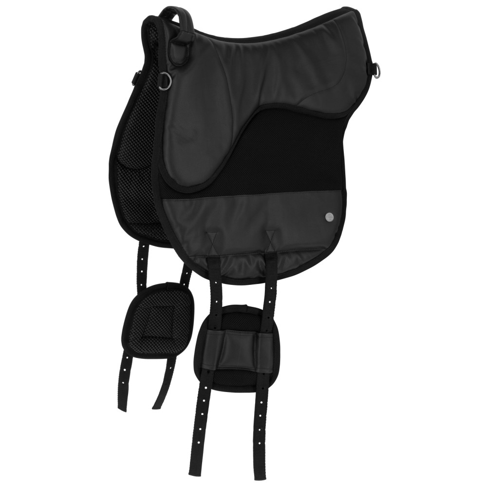 Tapis De Selle Hilason En Mousse PU 30x30,5 Cm – 1 Pouce D'épaisseur (Noir)