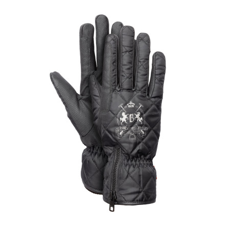 Gants d'équitation imperméables et rembourrés B Vertigo Onyx