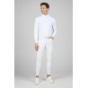 Pantalon homme Pikeur Rodrigo renfort genoux McCrown Kniebesatz - Blanc