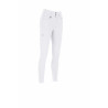 Pikeur Candela Damenreithose mit Kunstleder-Vollbesatz hohe Taille 1808 - Wit