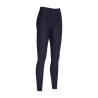 Amia-broek 6805 Pikeur kniestukken grip midhoge taille dames - Nachtblauw