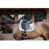 Tapis de selle de compétition 2 numéros Dressage Kentucky - Blanc
