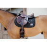 Wedstrijd zadeldek 2 nummers Kentucky Jumping - Zwart