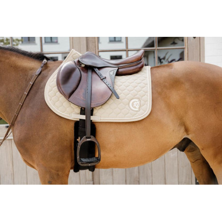 Tapis onion quilt 3D logo jumping beige Kentucky