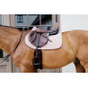 Tapis onion quilt rubber logoo dressage Kentucky - Vieux rose