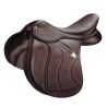 Selle mixte Bates SC+ cuir Luxe - Marron