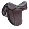 Selle Bates poney Show+ avec quartier long cuir Luxe - Marron