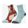 Chaussettes Mini LeMieux Fluffy Character par 2 - Flash