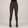 Pantalon d'équitation Euro-star Aurelia Diamond FullGrip - Mocca