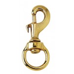 Mousqueton oeil 20 mm rond laiton