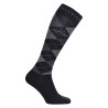 Chaussettes Argyle HV Polo - Noir / gris clair