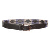 Ceinture HV Polo Chaya femme - Marron / marine