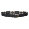 Ceinture HV Polo Chaya femme - Noir / dorée