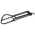 Porte-selle pliant gainé plastique