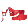Speelgoed set paardenstal Imperial Riding Klein - Rood