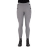 Legging d'équitation HV Polo Estrella FullGrip femme - Gris zinc