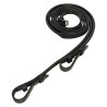 Riendas de cuero redondas y planas Imperial Riding - Zwart / zilver