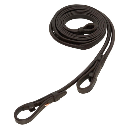 Bridle teugels rond en plat leer Imperial Riding