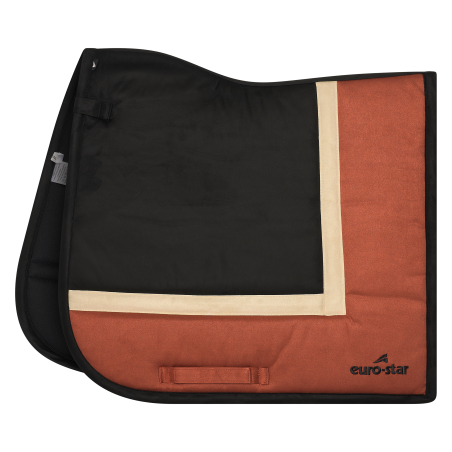 Tapis de selle Euro-Star Simi Leath Striped dressage