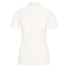 Polo de concours mesh Imperial Riding Grandprix manches courtes femme - Blanc
