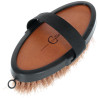 Brosse de pansage Covalliero Deluxe - Marron / noir