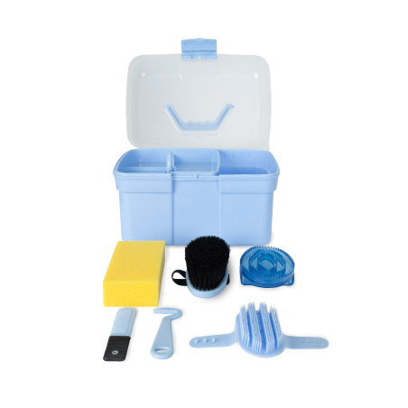 Doos en poetsborstels Horze kind