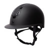Casque d'équitation Horze Celeste - Noir / noir