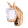 Combo masque et couvre cou anti-eczéma Horze - Marron clair