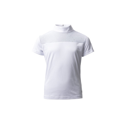 Wedstrijdpolo Horze Kaya kind strass