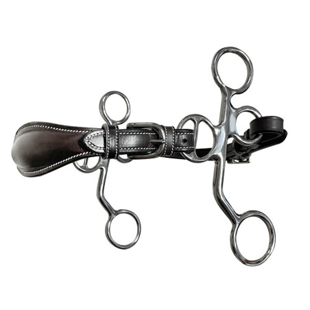 Hackamore Jump'In Poney cuir branches courtes
