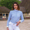 Chemise de concours Jump'In Carla femme - Bleu ciel