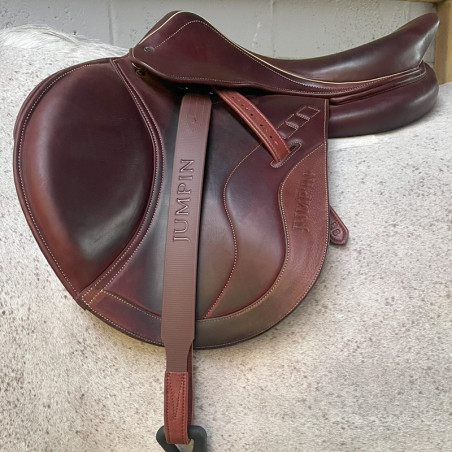 Etrivières Jump'In cuir et biothane