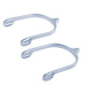 Eperons médium en Aluminium Jin Stirrup - Titanium