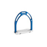 Etriers Anatomic Jin Stirrup aluminium - Bleu aluminium