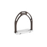 Etriers Anatomic Jin Stirrup mat - Marron