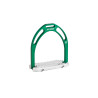 Anatomische Jin Stirrups mat beugels - Groen