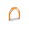 Etriers Anatomic Jin Stirrup aluminium - Orange aluminium