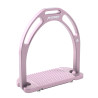 Etriers Jin Stirrup en Aluminium Opaque - Rose or