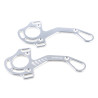 Hackamore Jin Stirrup - Alu brillant