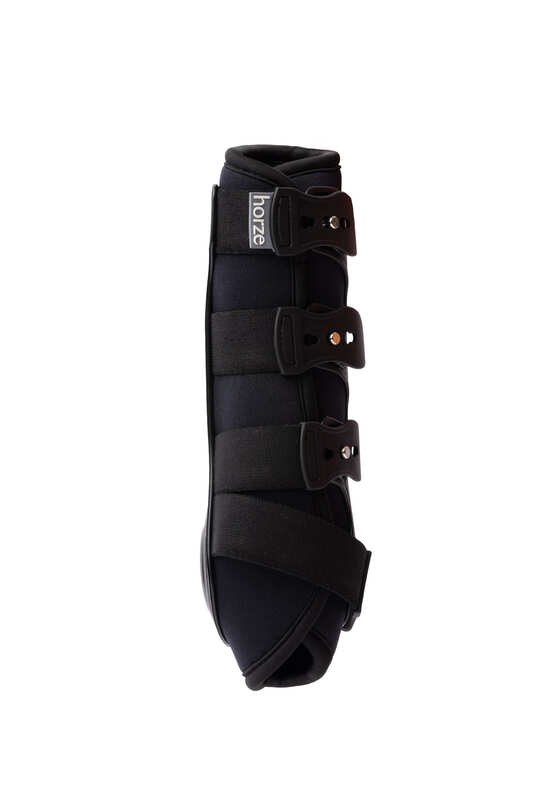 Guêtres Horze 2 en 1 Combi Malmo Noir Guêtres Horze 2 en 1 Combi Malmo Noir
