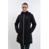 Parka longue Harcour Robertah femme - Noir