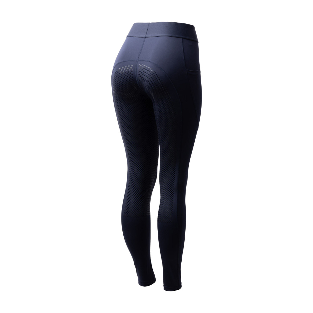Legging fitness avec poche téléphone femme, noir