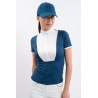 Wedstrijdpolo Harcour Shine - Lagoonblauw