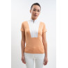 Polo de concours Harcour Paris femme - Abricot