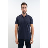 Polo Harcour Pirano homme - Marine