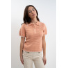 Polo Harcour Pony femme - Abricot